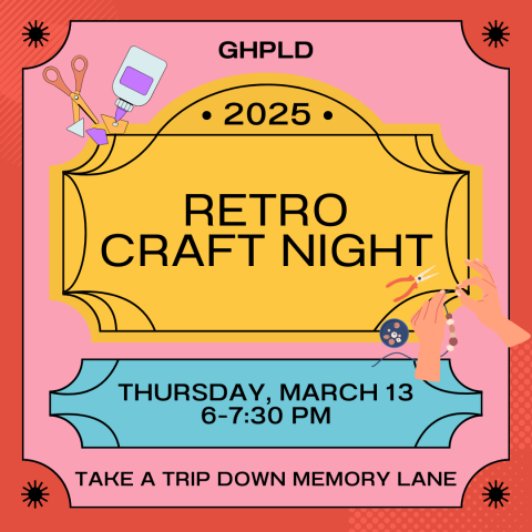 retro craft night