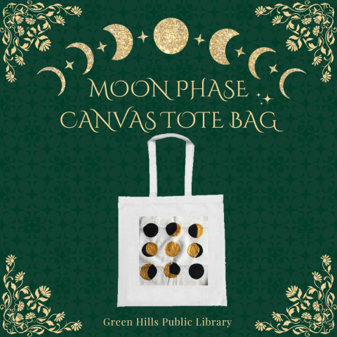 moon tote bag