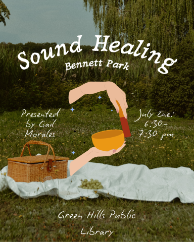 sound healing in bennett park 