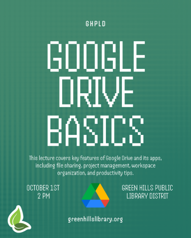 google drive basics 