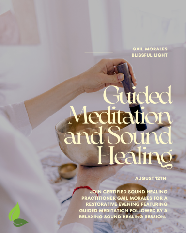guided meditation and sound healing 
