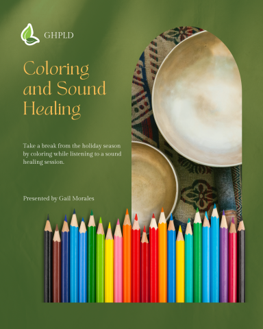 Coloring and sound healing 