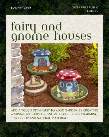 Fairy and Gnome Houses