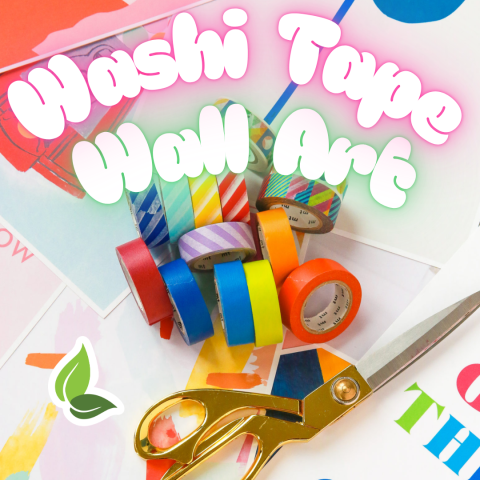 Washi Tape Wall Art*