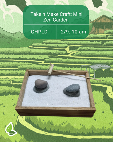 Adult Take n Make: Mini Zen Garden