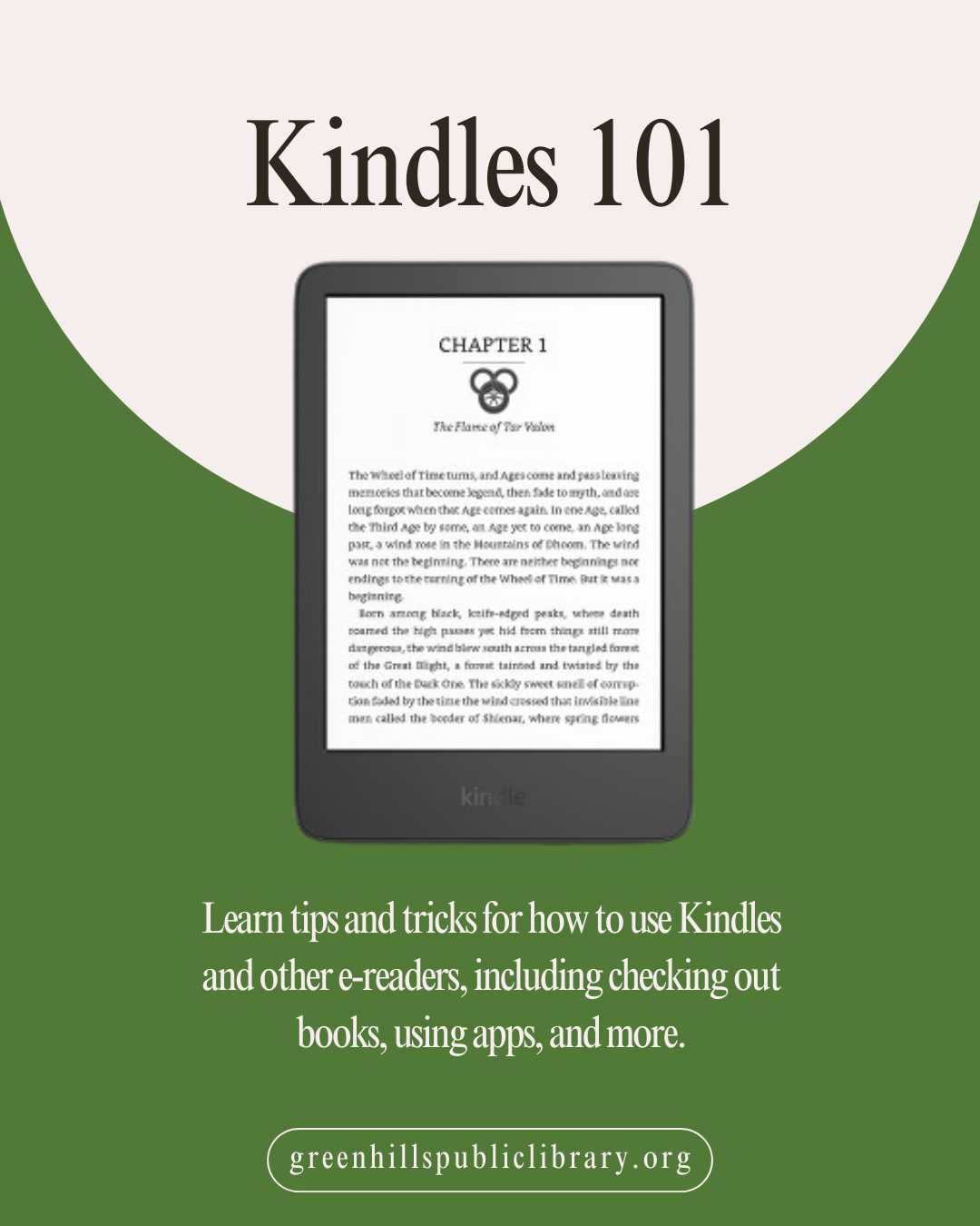 kindles 101