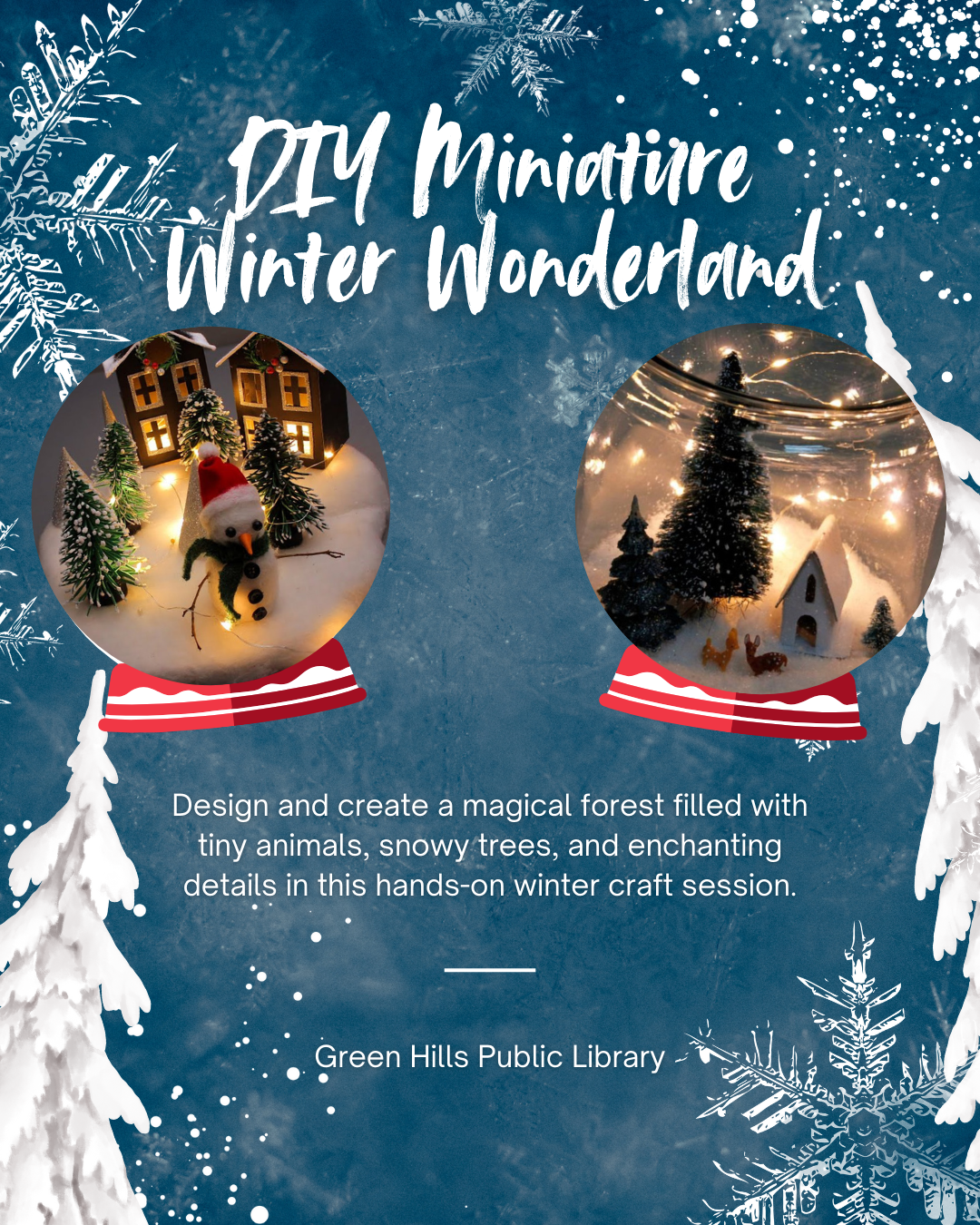DIY Miniature Winter Wonderland