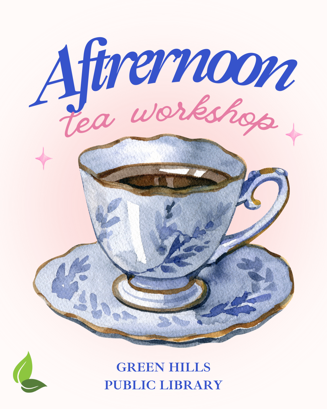 afternoon tea workshop